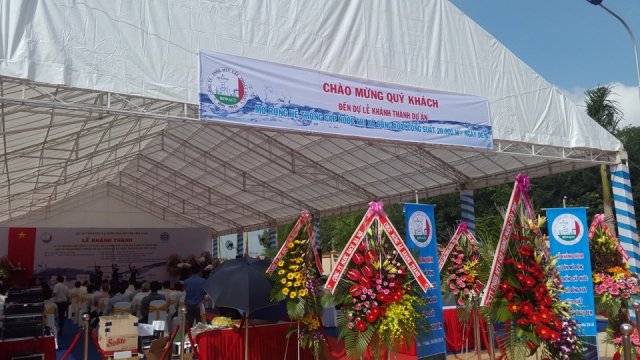 Khánh thành Nhà máy cấp nước Đồng Xoài
